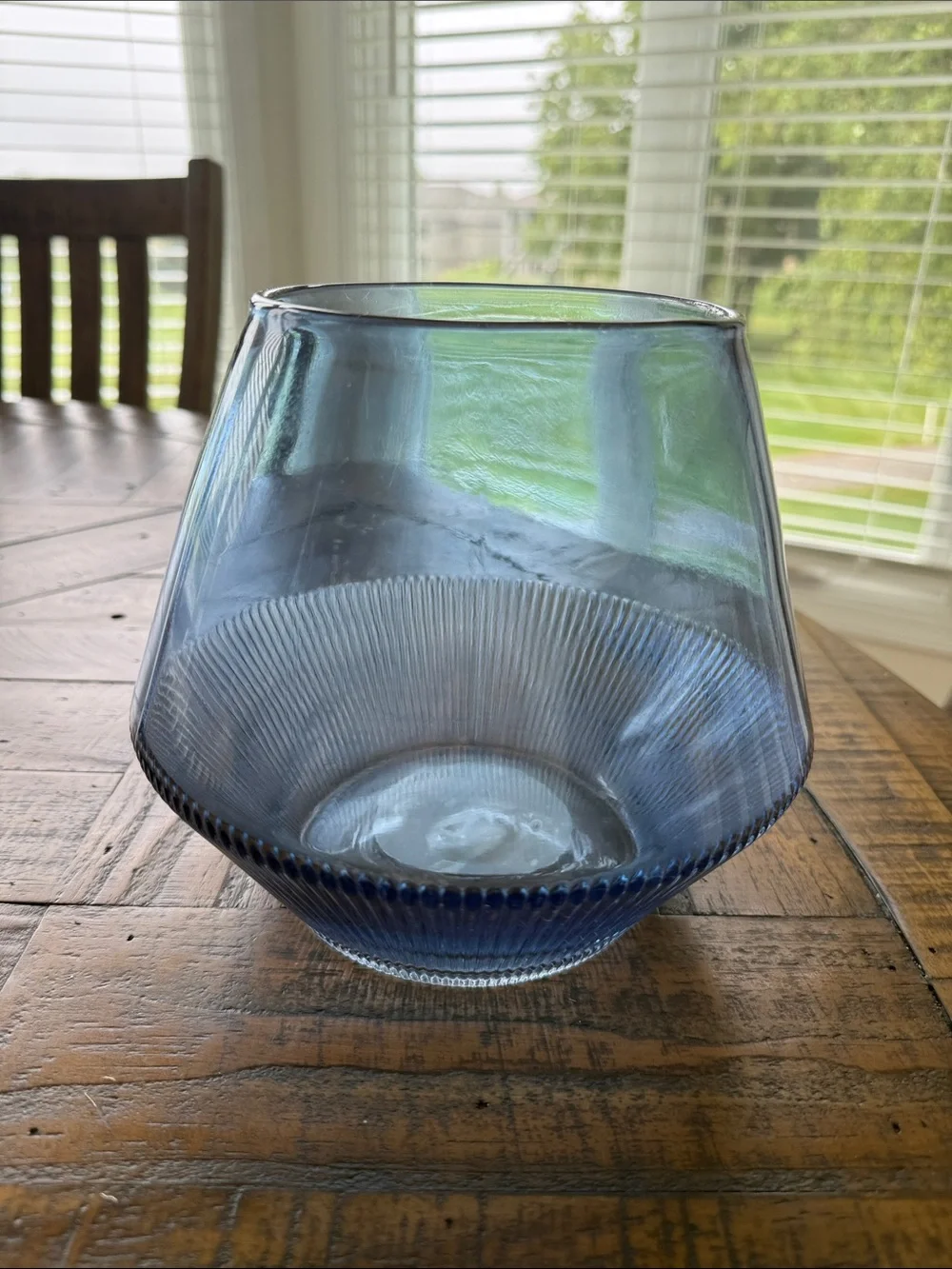 Threshold Tinted Ribbed Glass size medium